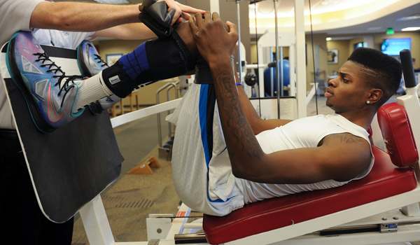 Nerlens Noel could be the No. 1 pick in Thursday's NBA draft. (Becky Stein/NBAE via Getty Images)